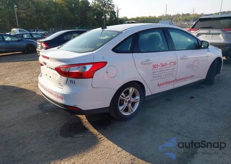 2014 Ford Focus Se z USA, uszkodzony, nr VIN 1FADP3F26EL192107